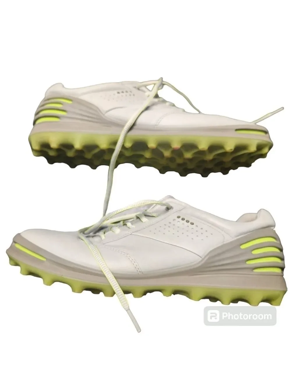 ECCO Cage Pro Men's Golf Shoe. Color Gray. Size:45 (11/11.5 US) Extra Width